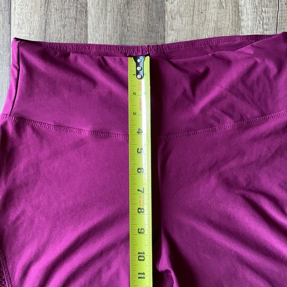 Bally purple sport leggings size L - Picture 4 of 9